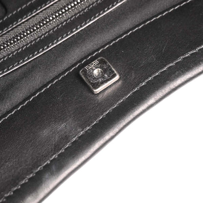 Gucci Black Canvas GG Handbag