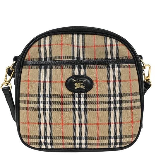 Burberrys Beige House Check Shoulder Bag