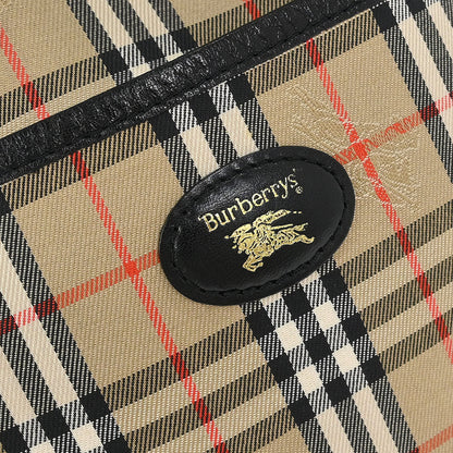 Burberrys Beige House Check Shoulder Bag