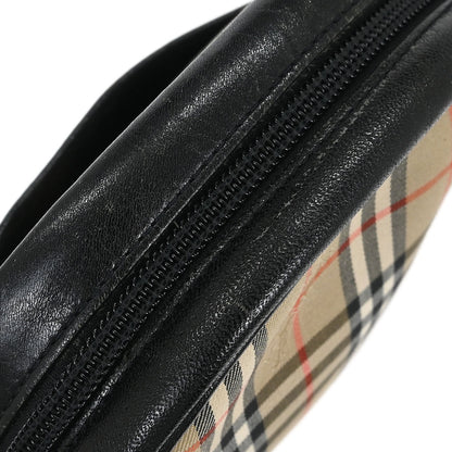 Burberrys Beige House Check Shoulder Bag