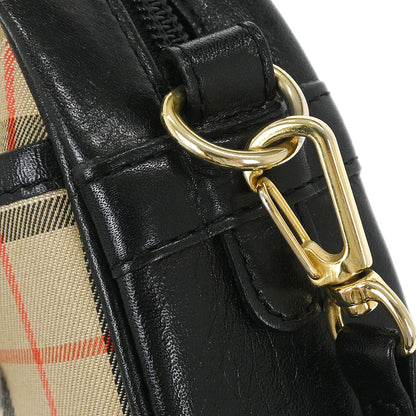Burberrys Beige House Check Shoulder Bag