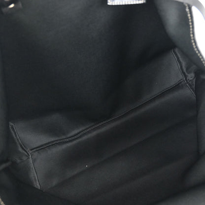 Fendi Black Canvas Zucchino Tote Handbag