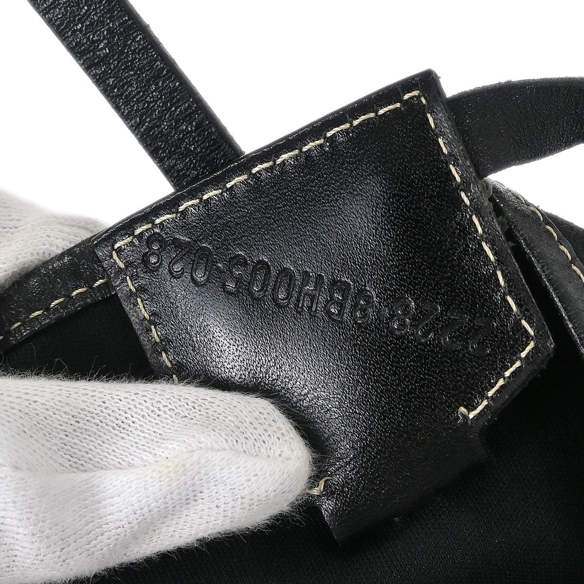 Fendi Black Canvas Zucchino Tote Handbag