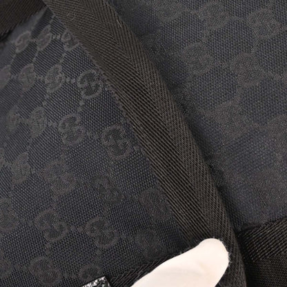 Gucci Black Canvas GG Tote Handbag