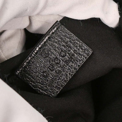 Gucci Black Canvas GG Tote Handbag
