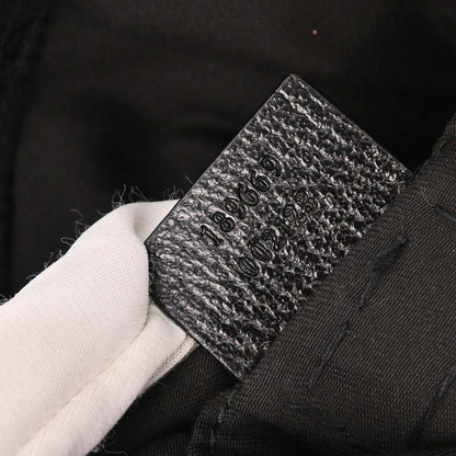 Gucci Black Canvas GG Tote Handbag