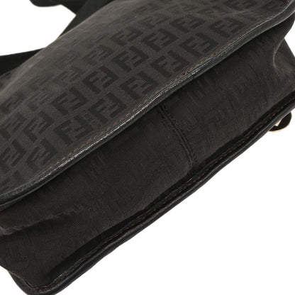 Fendi Black Zucchino Shoulder Bag