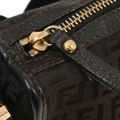 Fendi Black Zucchino Shoulder Bag