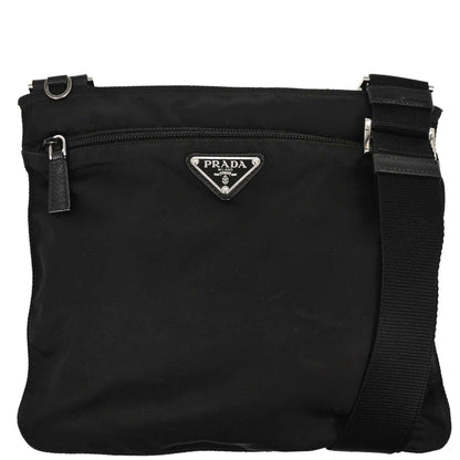Prada Black Nylon Shoulder Bag