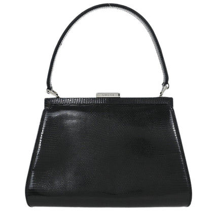 Gucci * Black Leather Handbag
