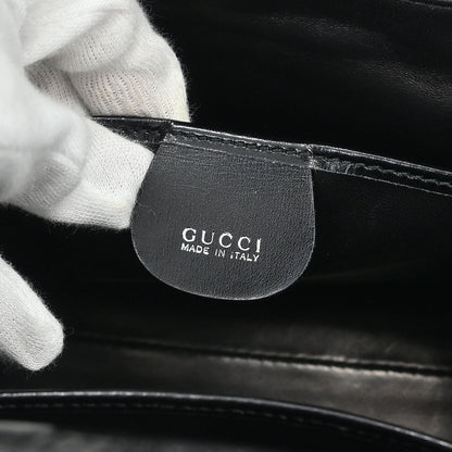 Gucci * Black Leather Handbag