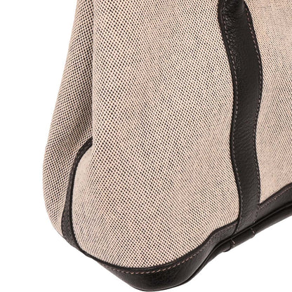 Hermes Gray Toile H Garden Party 30 TPM Tote Handbag