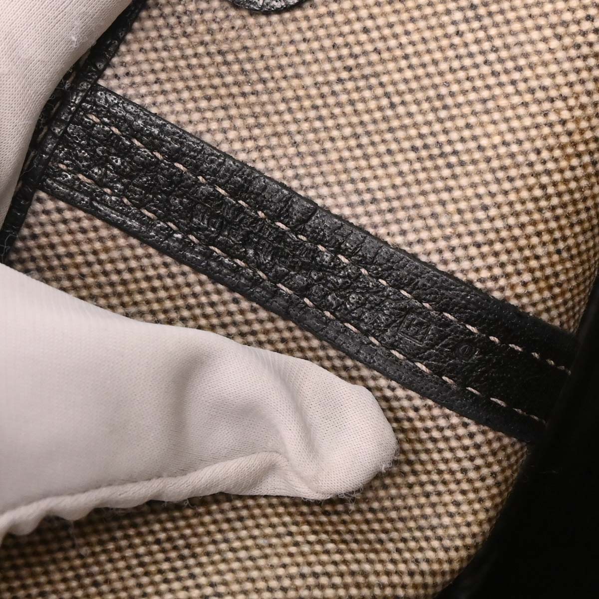 Hermes Gray Toile H Garden Party 30 TPM Tote Handbag