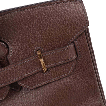 Hermes Marron Ardennes Birkin 30 Handbag