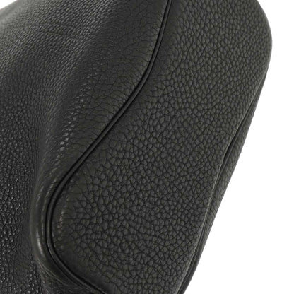 Hermes Black Togo So Kelly 22 Shoulder Bag