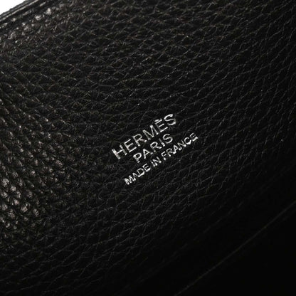 Hermes Black Togo So Kelly 22 Shoulder Bag