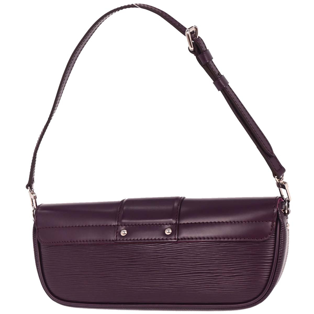 Louis Vuitton Purple Epi Pochette Montaigne Handbag M5929K