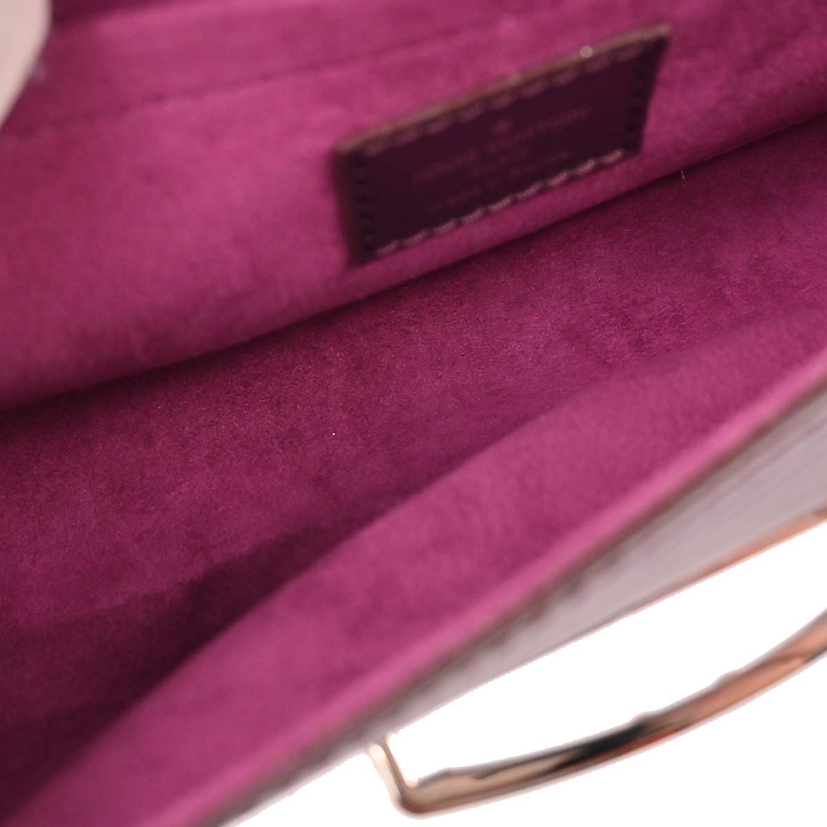Louis Vuitton Purple Epi Pochette Montaigne Handbag M5929K