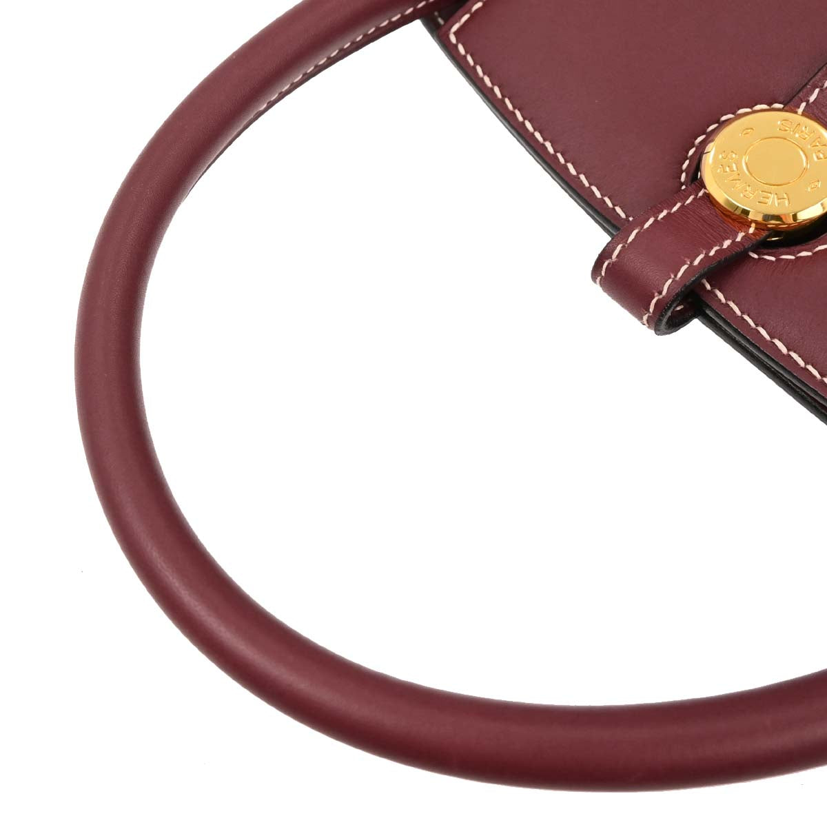 Hermes Rouge H Chamonix Dalvy 30 MM Handbag