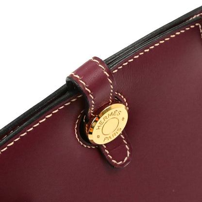 Hermes Rouge H Chamonix Dalvy 30 MM Handbag