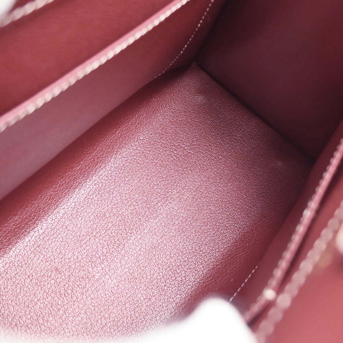 Hermes Rouge H Chamonix Dalvy 30 MM Handbag