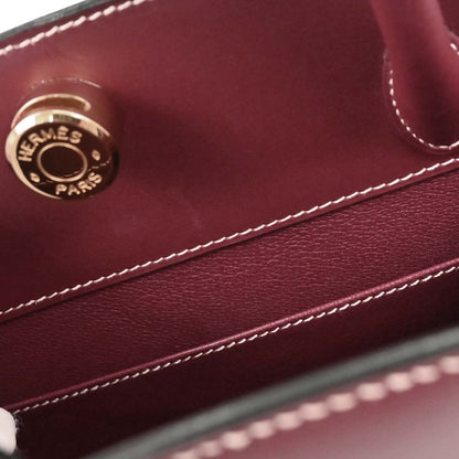 Hermes Rouge H Chamonix Dalvy 30 MM Handbag
