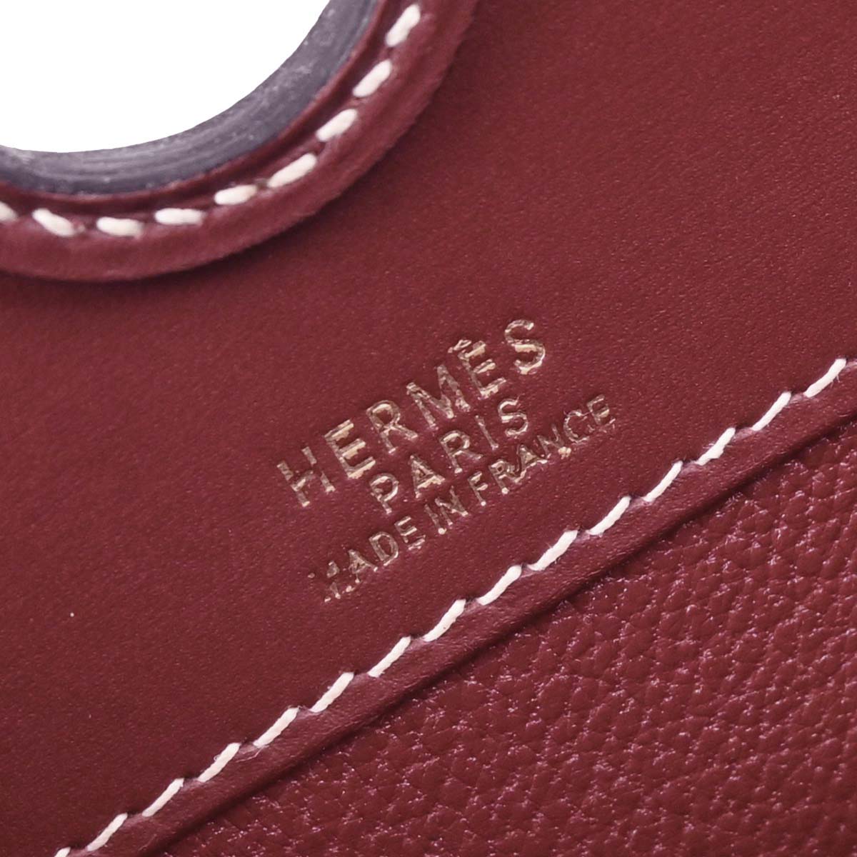 Hermes Rouge H Chamonix Dalvy 30 MM Handbag
