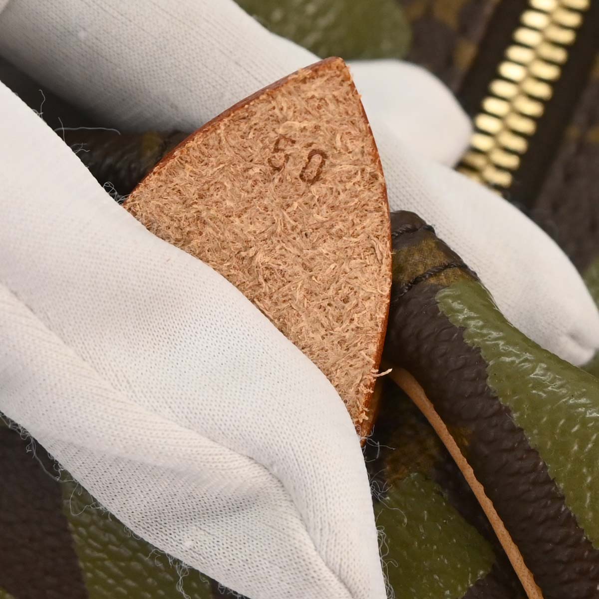 Louis Vuitton Khaki Monogram Graffiti Keepall 50 Duffle Bag M92196