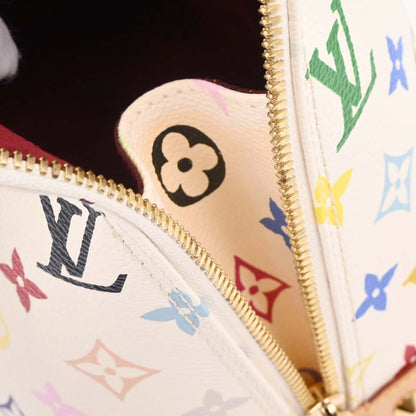 Louis Vuitton White Monogram Multicolor Alma Handbag M92647