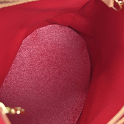 Louis Vuitton Monogram Cherry Bucket PM Tote Handbag M95012