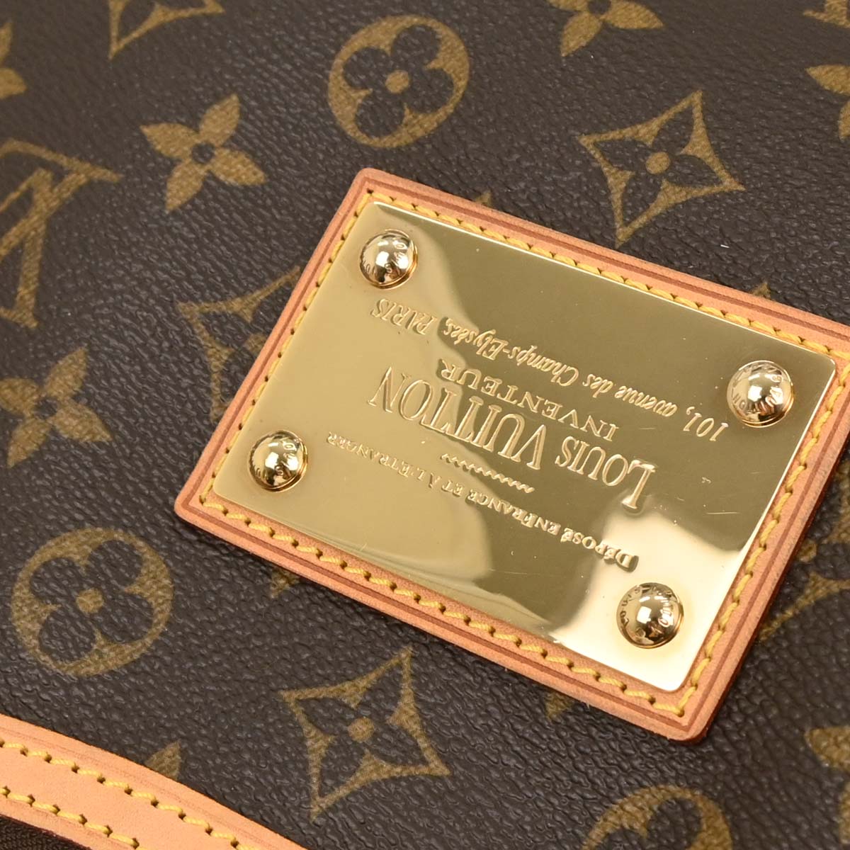Louis Vuitton Monogram Thames GM Hobo Handbag M56383