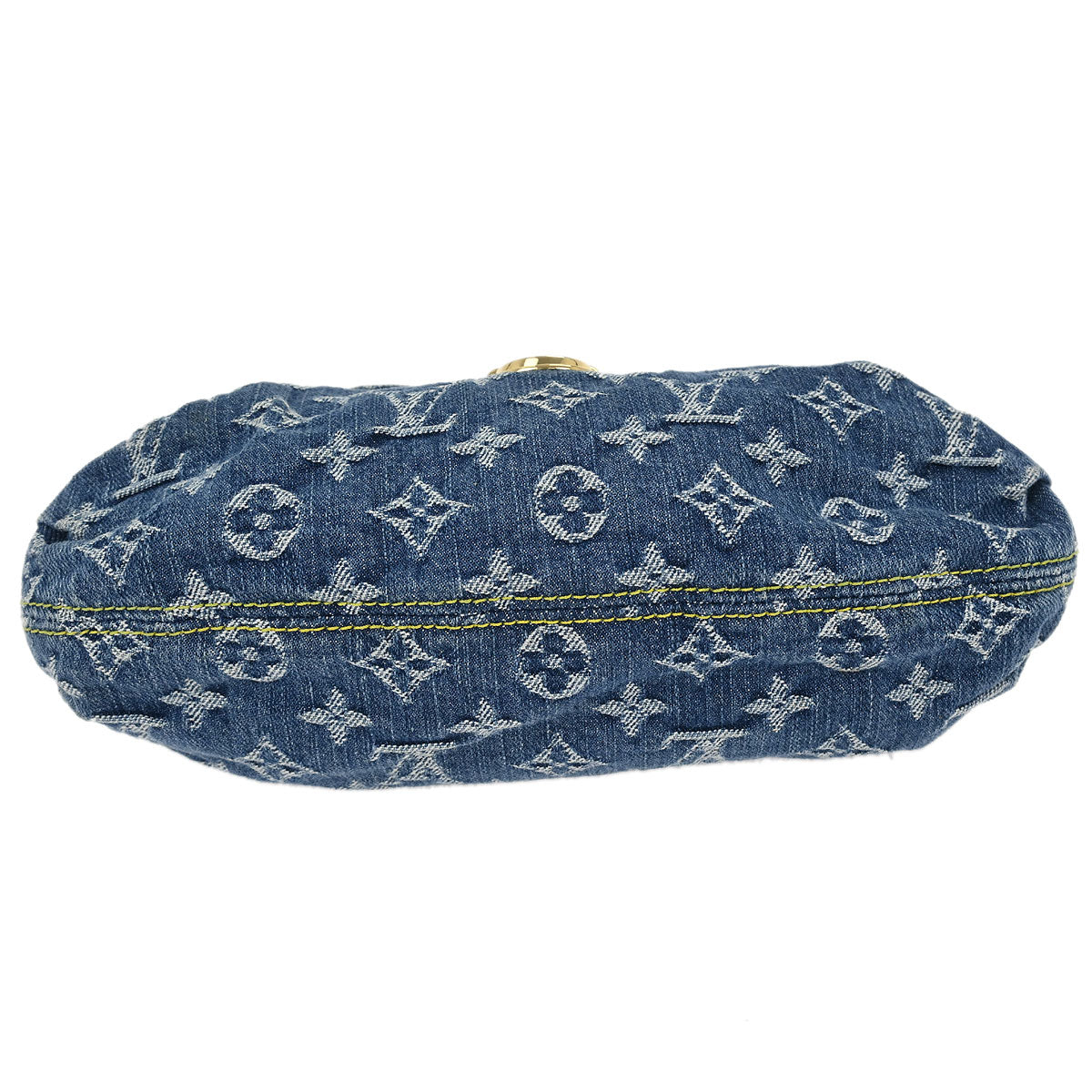 Louis Vuitton Blue Monogram Denim Mini Pleaty Handbag M95050