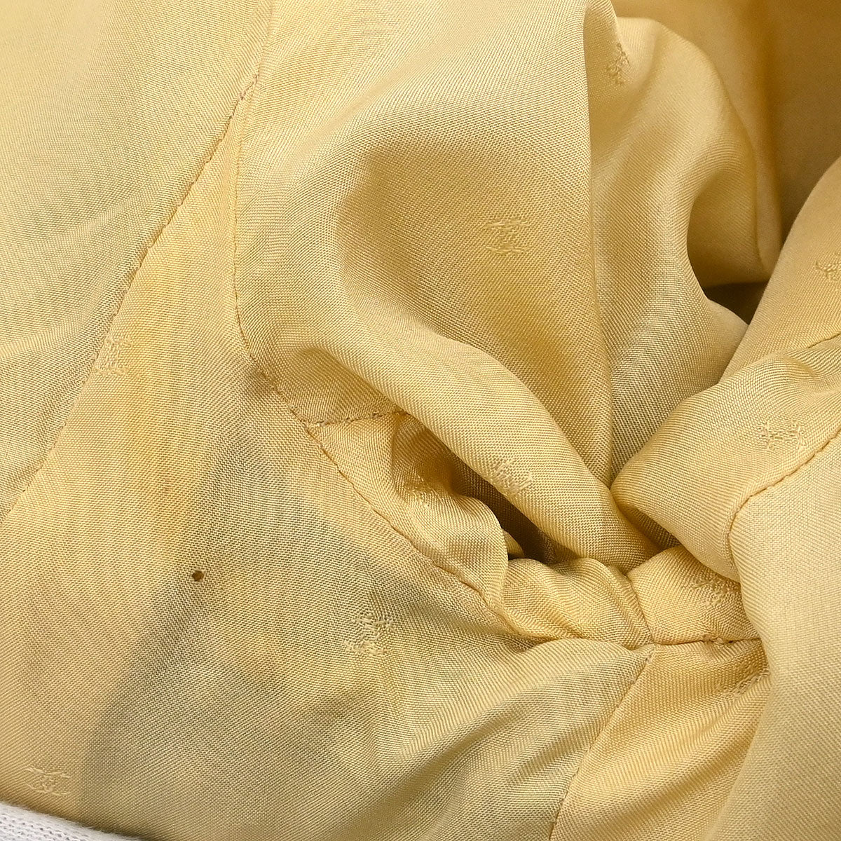 Chanel 1994 Double Breasted Jacket Tweed Yellow #36