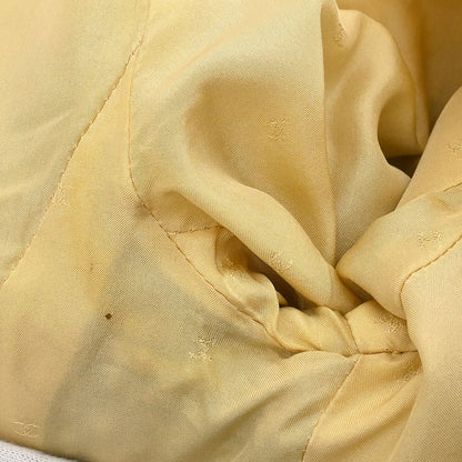 Chanel 1994 Double Breasted Jacket Tweed Yellow #36