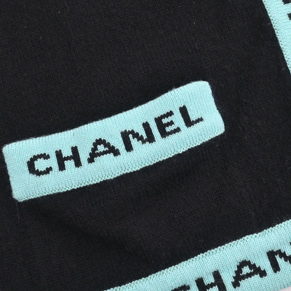 Chanel 1995 Ensemble Cardigan Short Sleeve Top Black #42