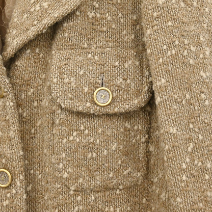 Chanel 2001 Coat Beige #36