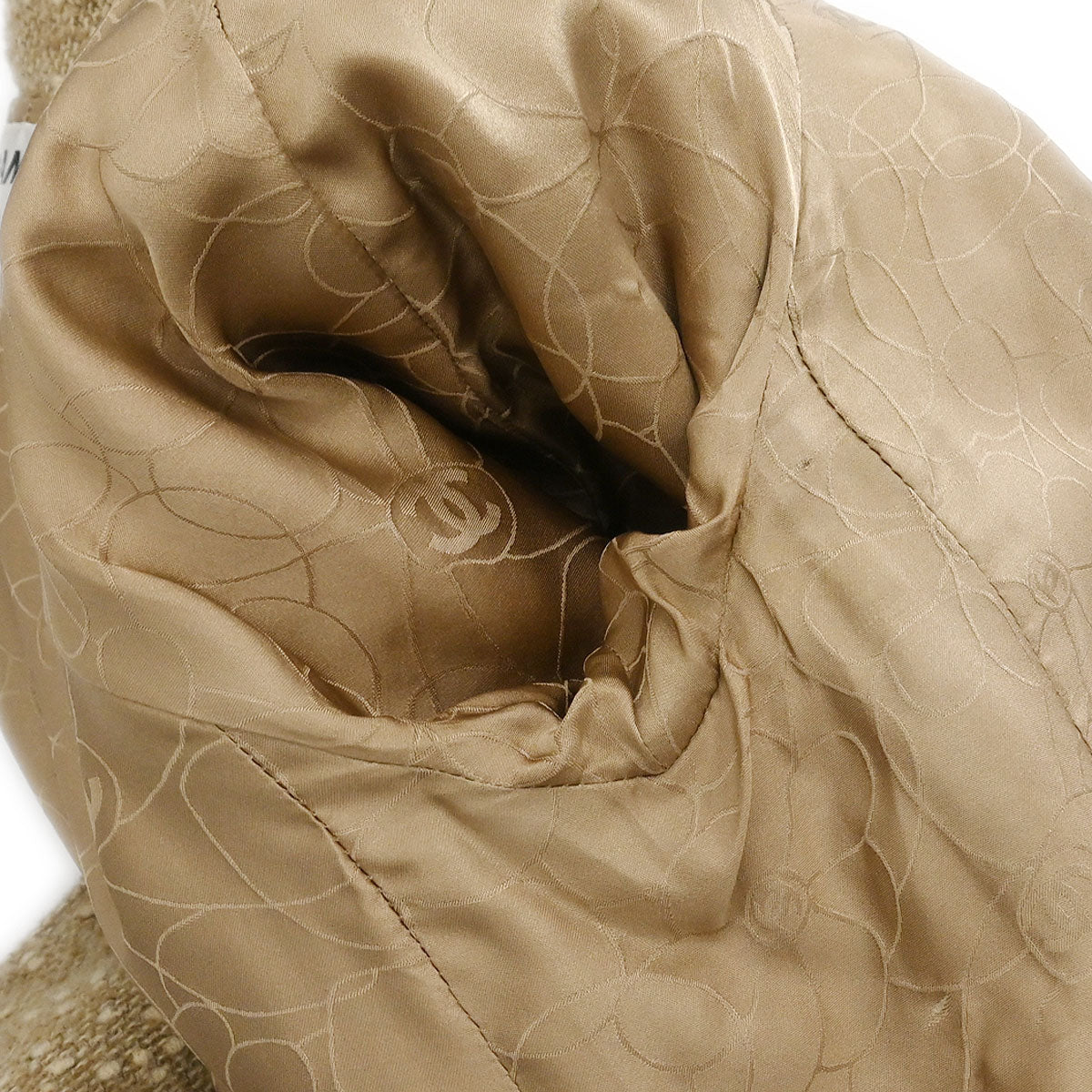 Chanel 2001 Coat Beige #36
