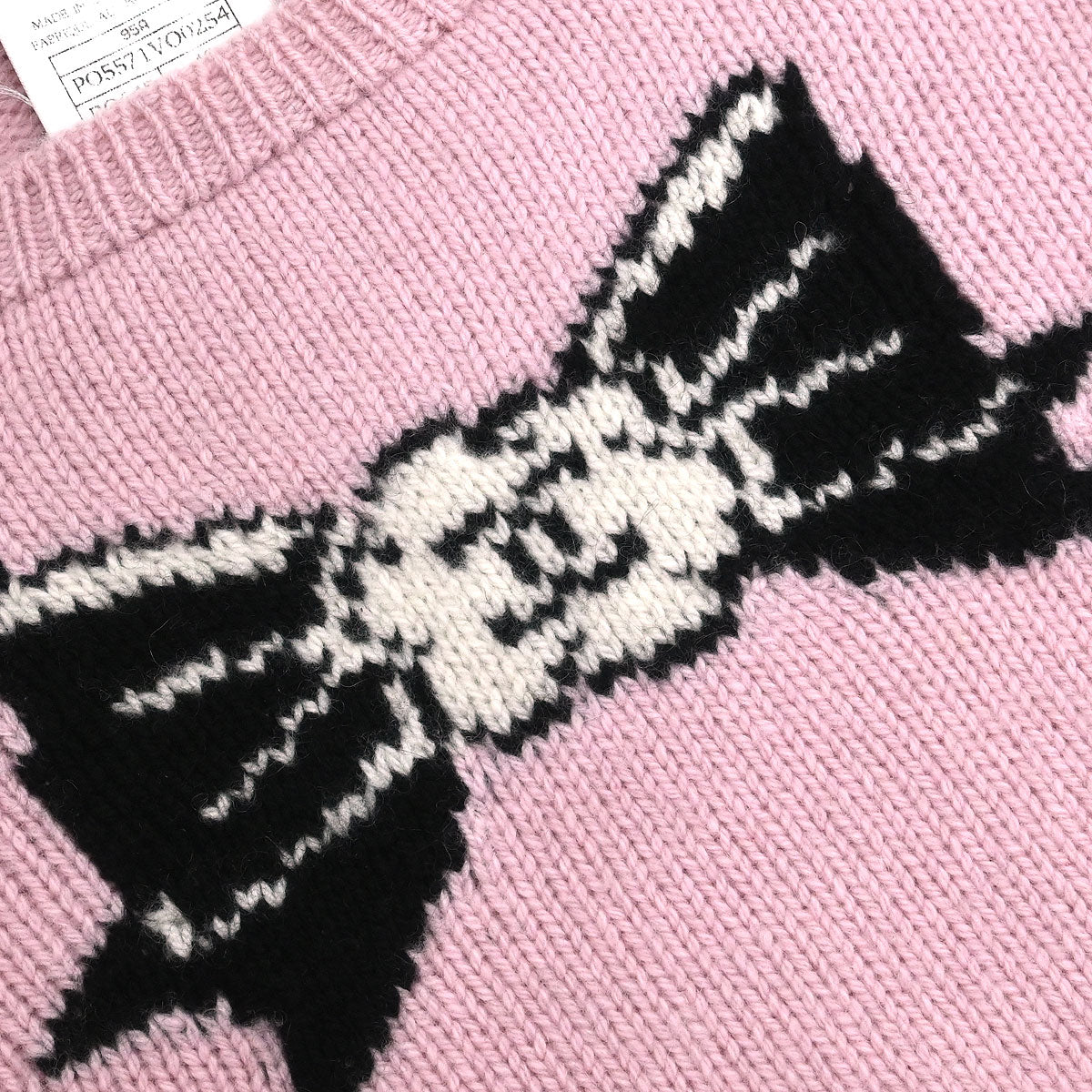 Chanel 1995 Sweater Knit Top Pink #40