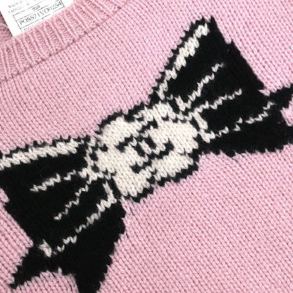 Chanel 1995 Sweater Knit Top Pink #40