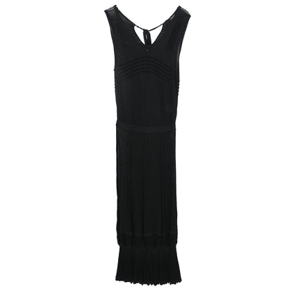 Chanel 2006 Sleeveless Dress Black #36