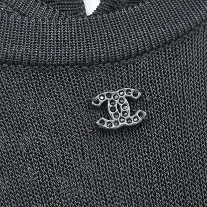 Chanel 2006 Sleeveless Dress Black #36