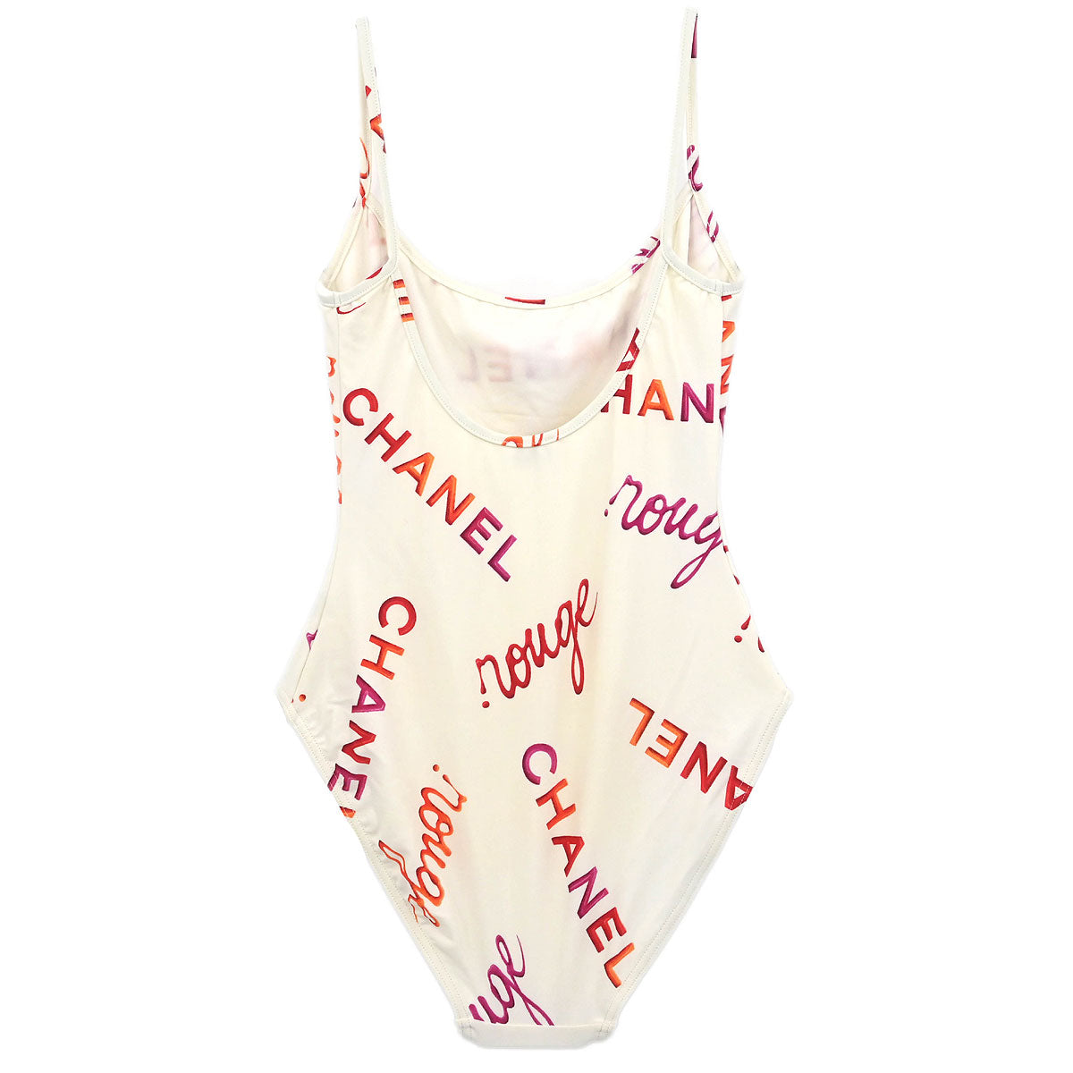Chanel 1996 Swimwear Swimsuit White #38