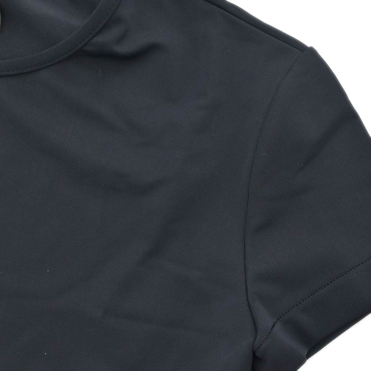 Chanel 1995 Cropped T-shirt Top Black #38