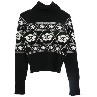 Chanel 1995 Chanel Sweater Top Black #38