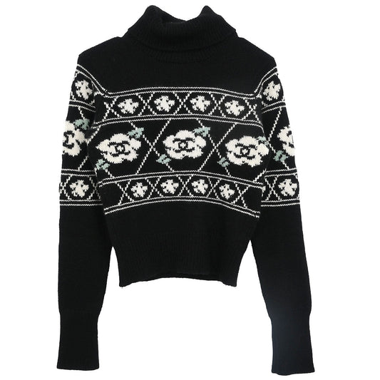 Chanel 1995 Chanel Sweater Top Black #38