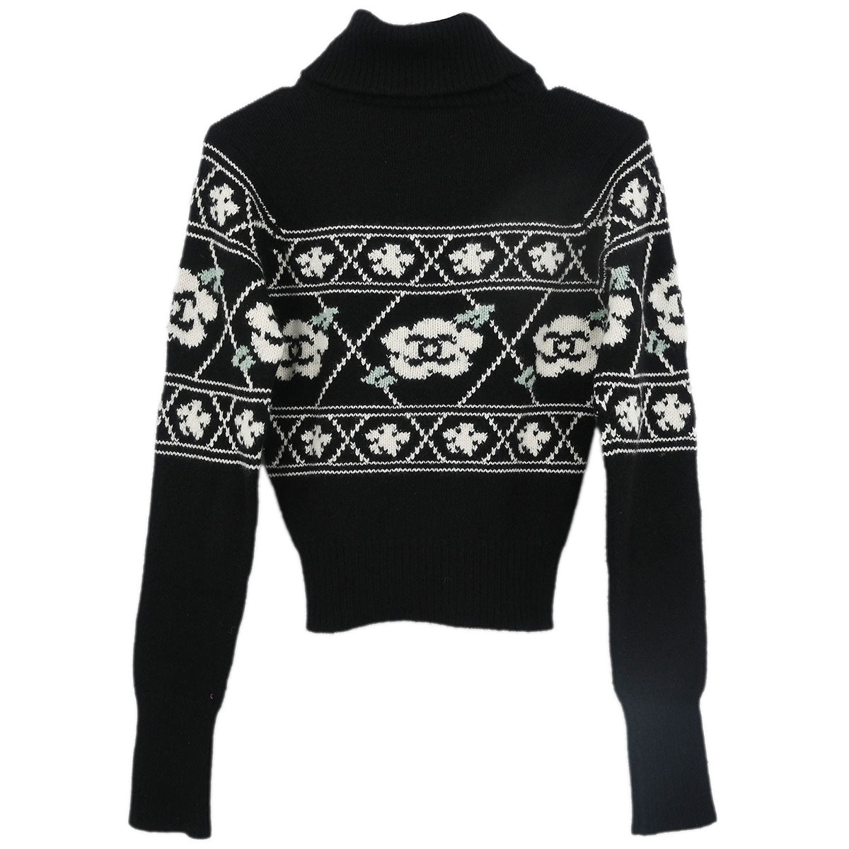 Chanel 1995 Chanel Sweater Top Black #38