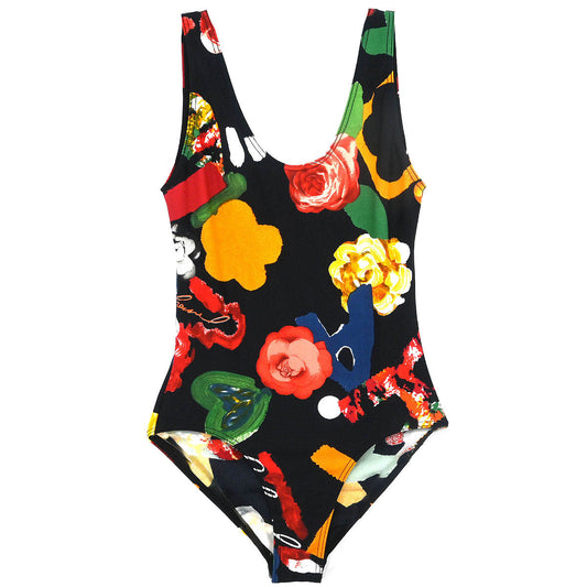 Chanel Swimwear Swimsuit Black #38