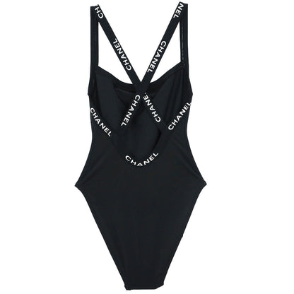 Chanel Swimwear Swimsuit Black #34