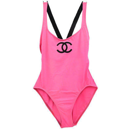 Chanel Swimwear Swimsuit Pink #38