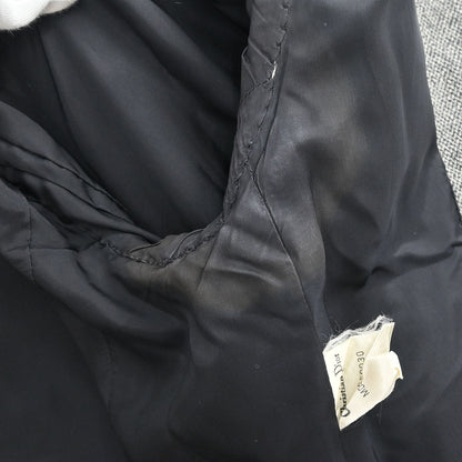 Christian Dior Setup Suit Jacket Skirt Gray #38–40